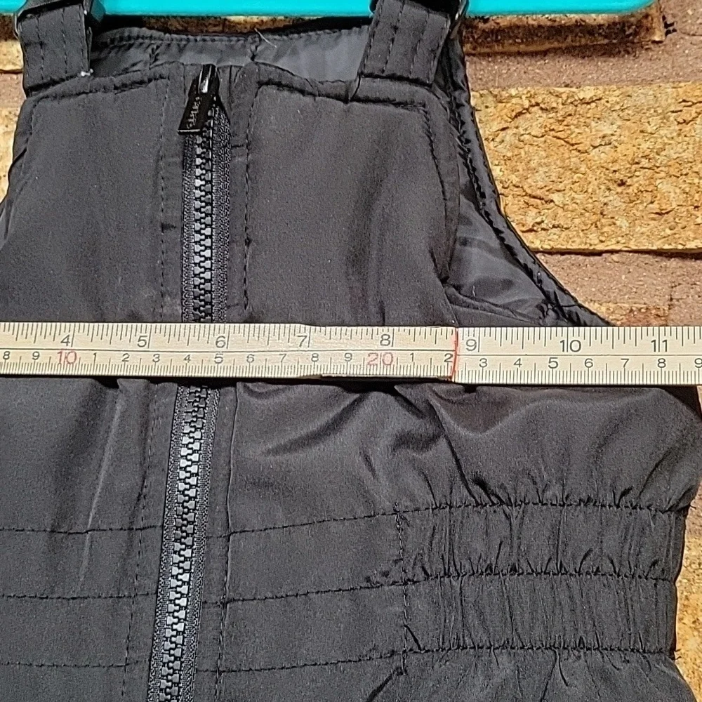 Carter's Kids Overall Snow Bibs Black Size 3T